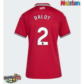 Manchester United Diogo Dalot #2 Kotipaita Naisten 2026-27 Lyhythihainen